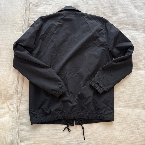 GAP Coaches Jacket Windbreaker Black Mens Sz Small - Picture 3 of 3